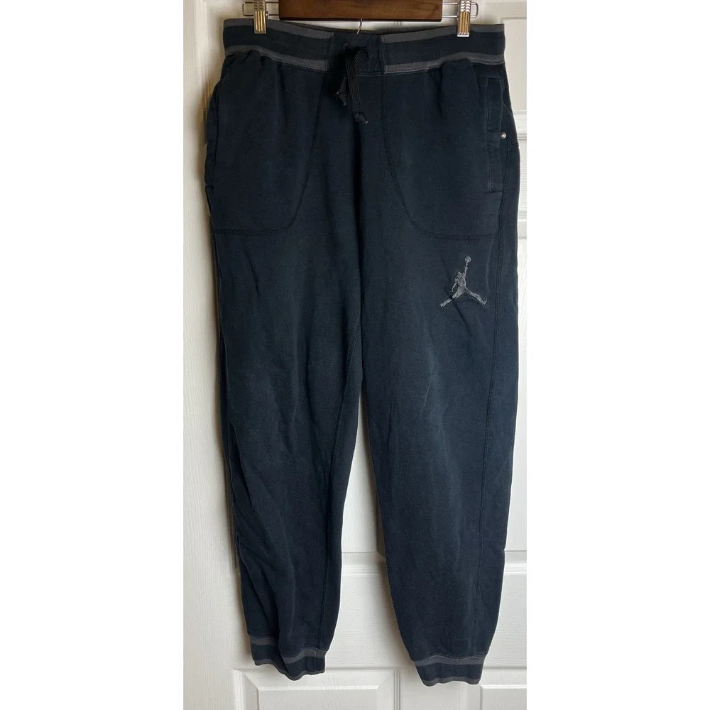 Jordan Sweatpants Men's Large Embroidered NBA Basketball Joggers Athletic‎ Nike
